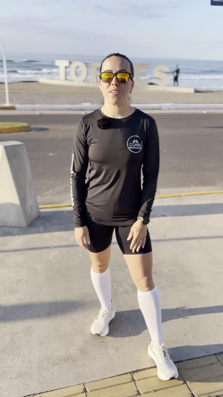 Bruna C., atleta do Corre Marvado